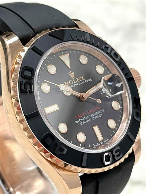 rolex yacht master oysterflex rose gold